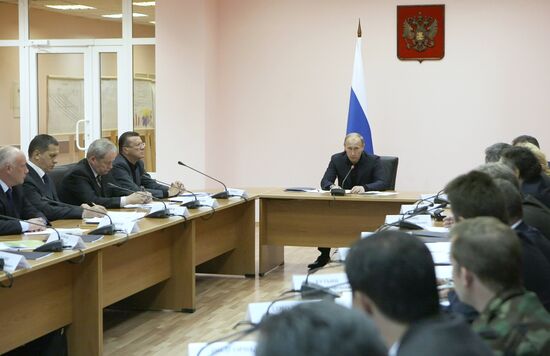 Vladimir Putin visits Kemerovo region