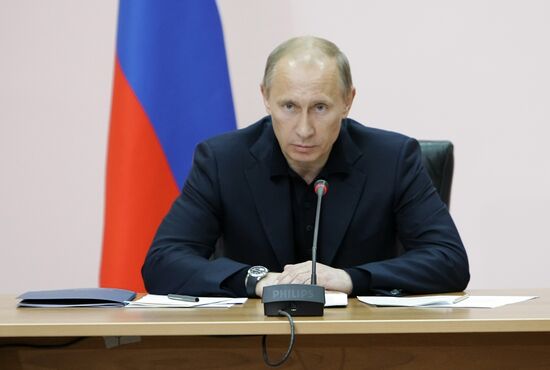 Vladimir Putin visits Kemerovo region