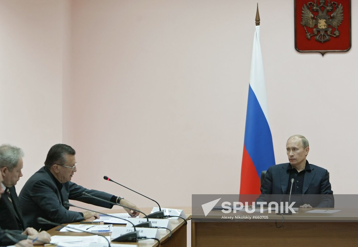 Vladimir Putin visits Kemerovo region