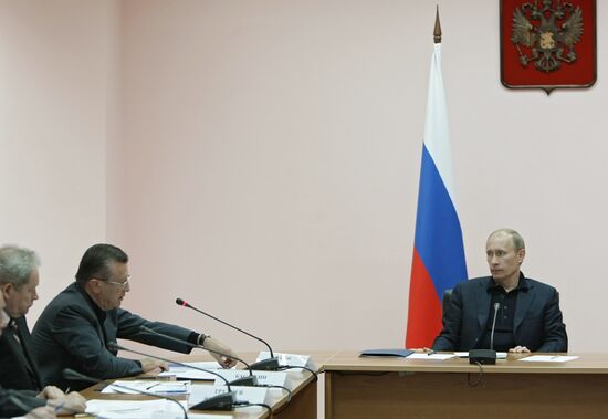 Vladimir Putin visits Kemerovo region