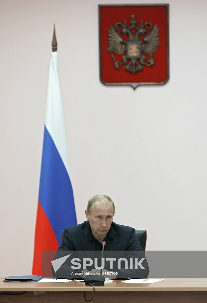 Vladimir Putin visits Kemerovo region