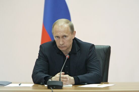 Vladimir Putin visits Kemerovo region