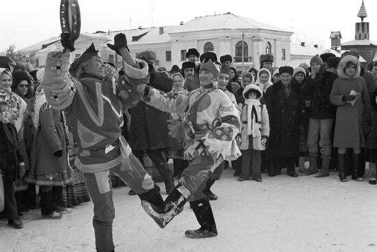 "Farewell to the Russian Winter" Festival in Suzdal