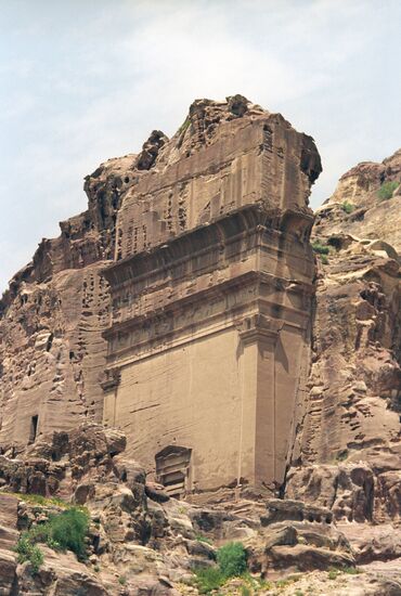 The ruins of Petra