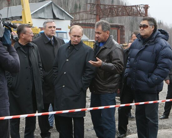 Vladimir Putin visits Kemerovo Region