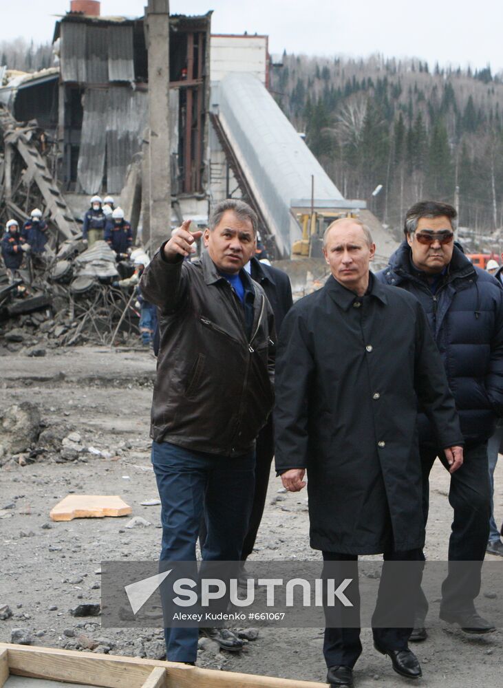 Vladimir Putin visits Kemerovo Region