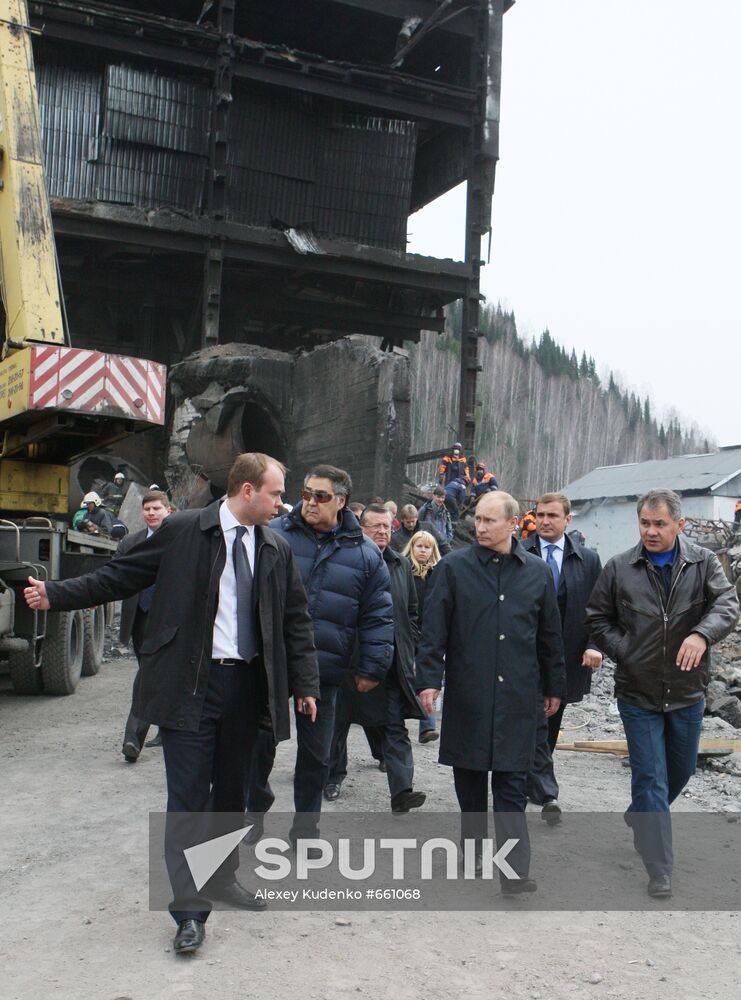 Vladimir Putin visits Kemerovo Region