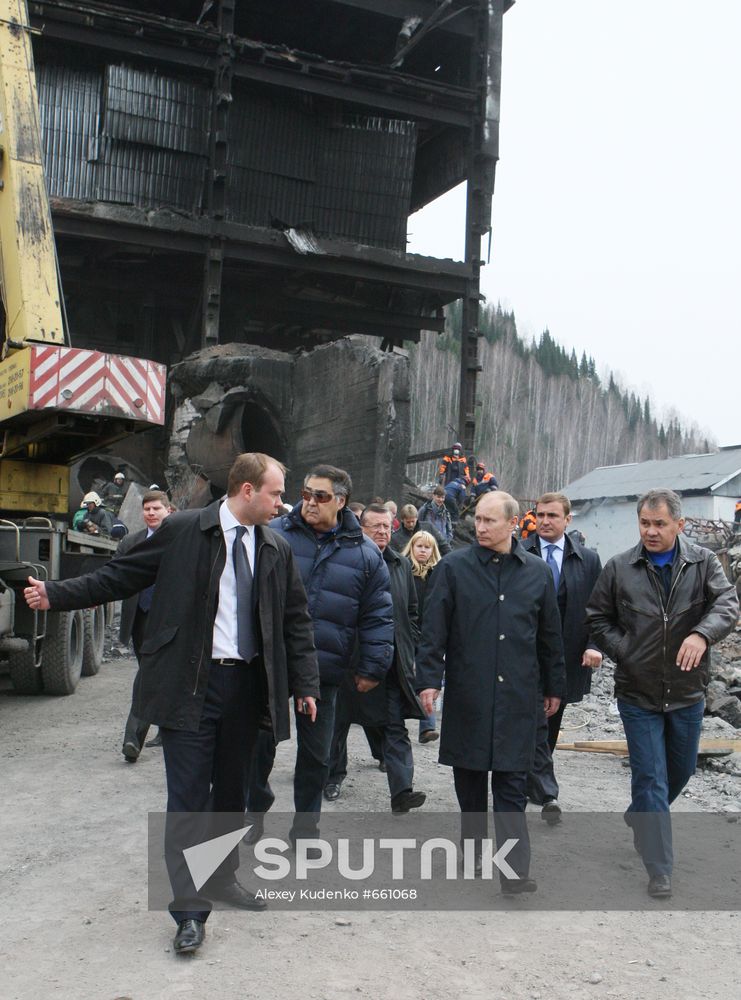 Vladimir Putin visits Kemerovo Region