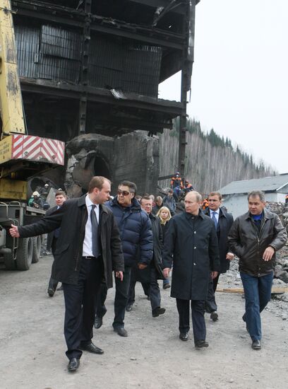 Vladimir Putin visits Kemerovo Region