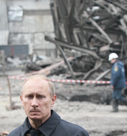 Vladimir Putin visits Kemerovo Region