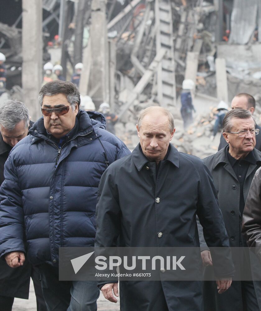 Vladimir Putin visits Kemerovo Region