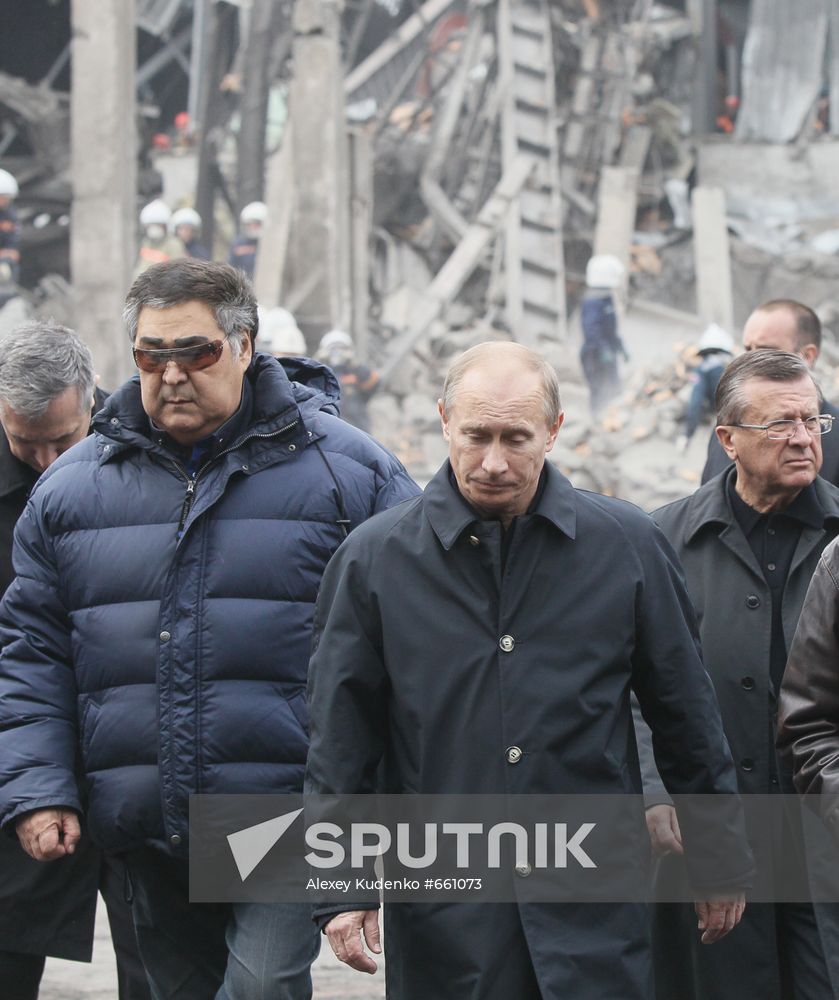 Vladimir Putin visits Kemerovo Region