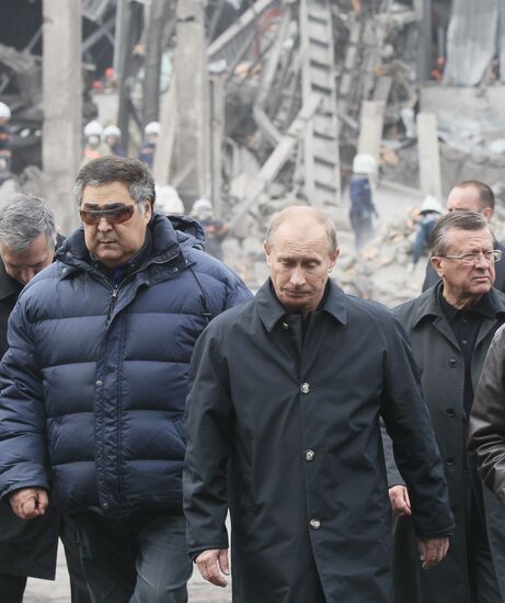 Vladimir Putin visits Kemerovo Region