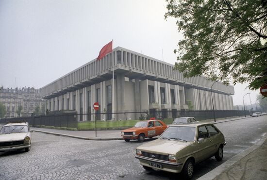 USSR Embassy Building in Paris