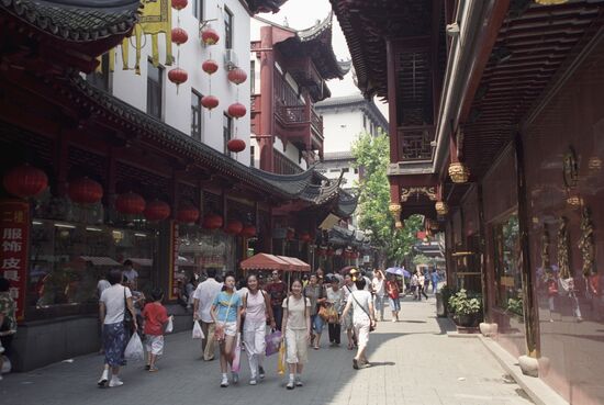 Street in Shanghai
