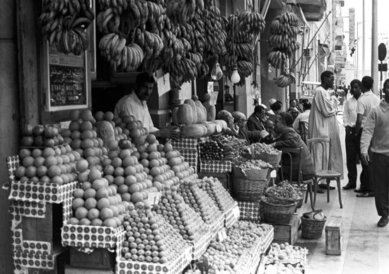 Fruit in streets of Alexandria