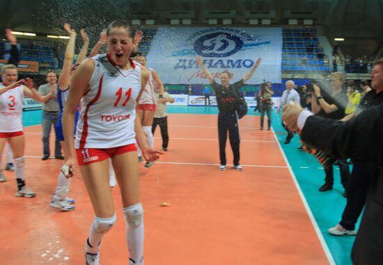 Zarechie Odintsovo becomes Russian volleyball champion