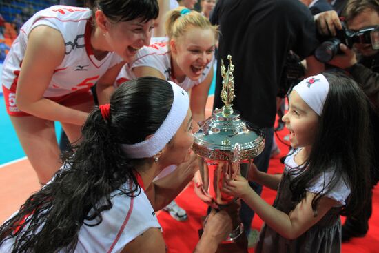 Zarechie Odintsovo becomes Russian volleyball champion