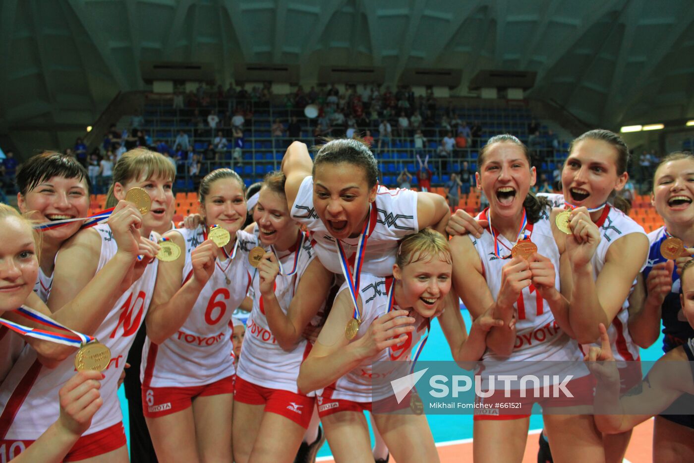 Zarechie Odintsovo becomes Russian volleyball champion