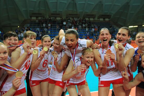 Zarechie Odintsovo becomes Russian volleyball champion