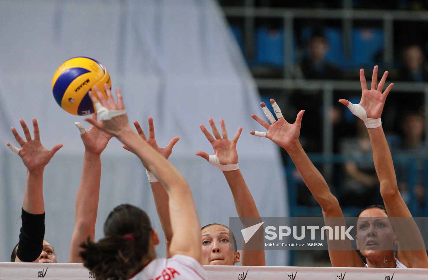 Volleyball. Women's Superleague. Dynamo vs. Zarechie Odintsovo