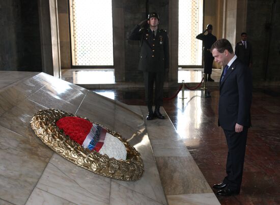 Dmitry Medvedev. Turkey. Official visit. Second day