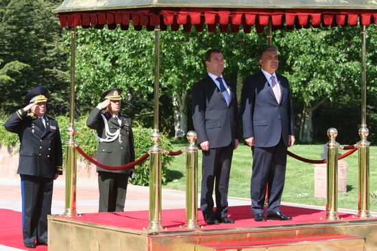 Dmitry Medvedev. Turkey. Official visit. Second day