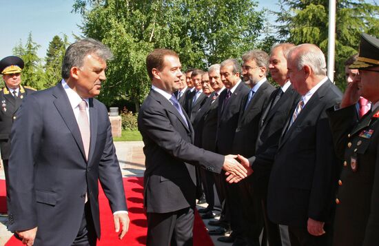 Dmitry Medvedev. Turkey. Official visit. Second day