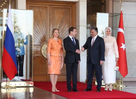 Dmitry Medvedev. Turkey. Official visit. Second day