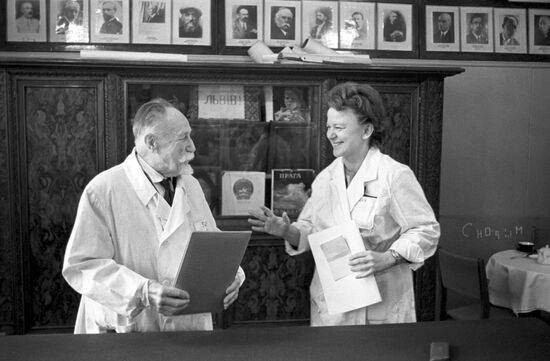 Pediatricians Georgi Speranski and Maya Ignatova