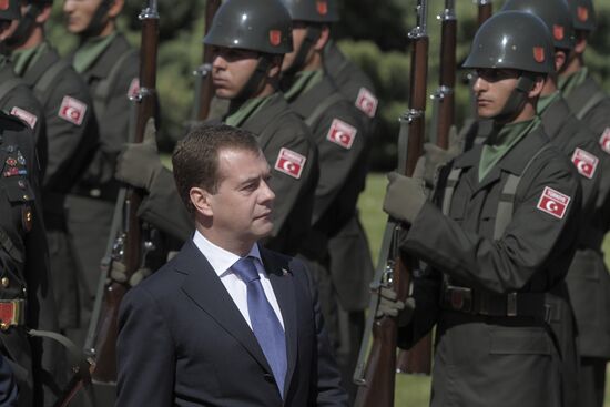 Dmitry Medvedev. Turkey. Official visit. Second day