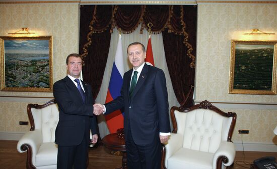 Dmitry Medvedev's official visit to Turkey: Day 2