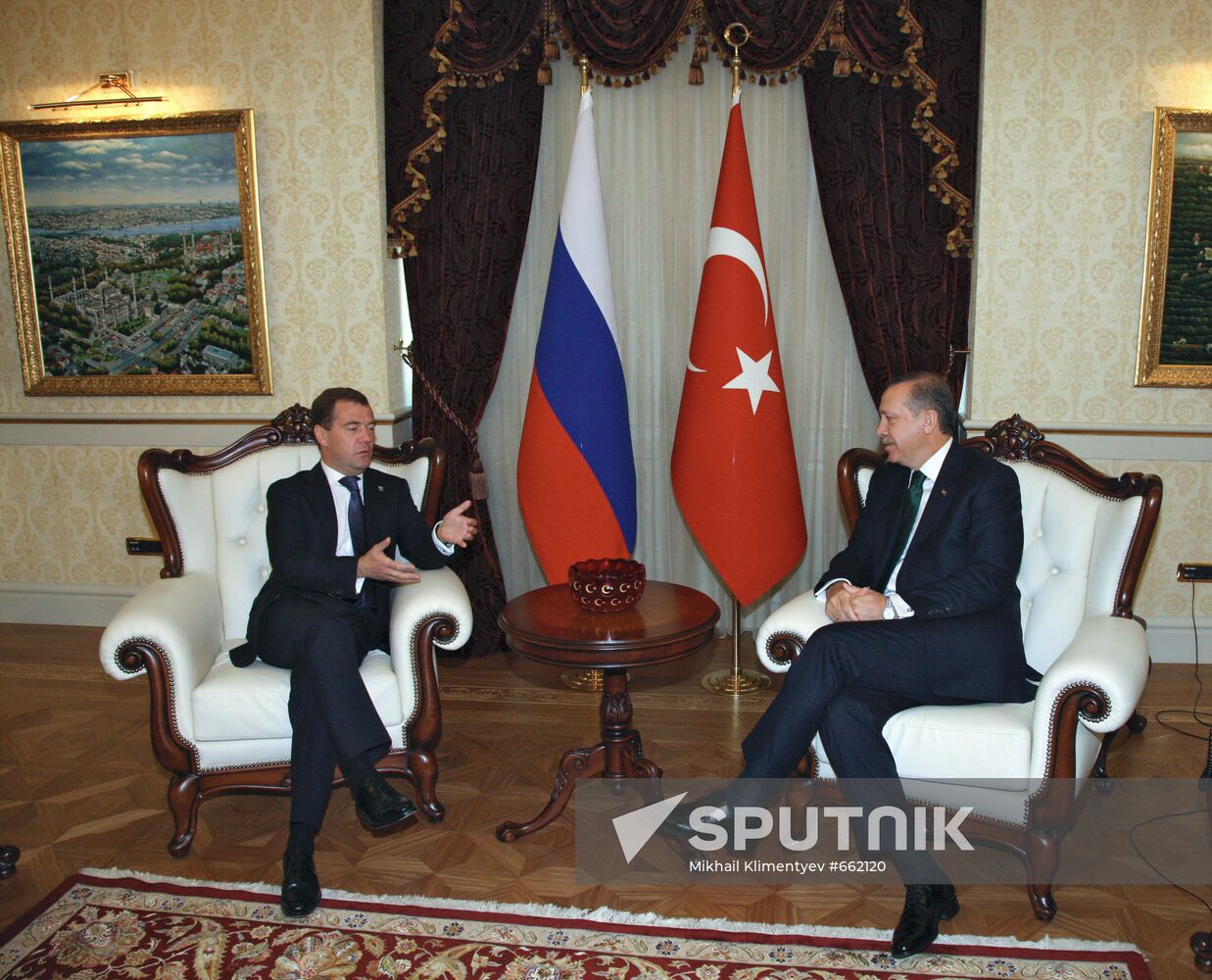 Dmitry Medvedev's official visit to Turkey: Day 2