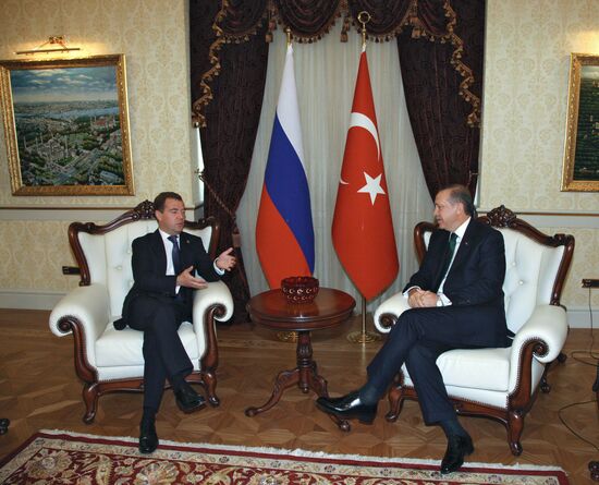 Dmitry Medvedev's official visit to Turkey: Day 2