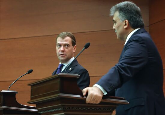 Dmitry Medvedev's official visit to Turkey: Day 2