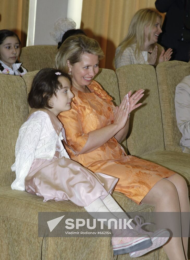 Svetlana Medvedeva visits Ankara