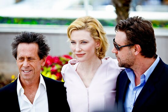 Brian Grazer, Cate Blanchett and Russell Crow