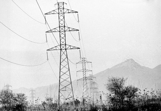 Power Transmission Line from HPP in Bhakra-Nangal