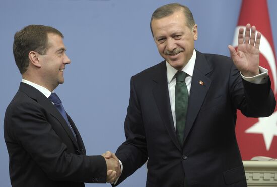 Dmitry Medvedev's official visit to Turkey: Day 2
