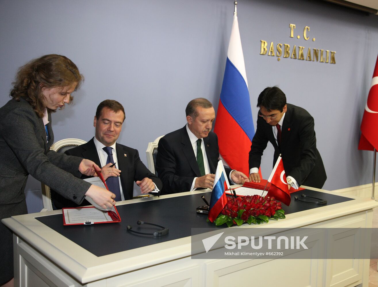 Dmitry Medvedev's official visit to Turkey: Day 2