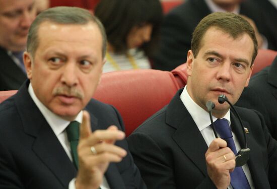 Dmitry Medvedev's official visit to Turkey: Day 2