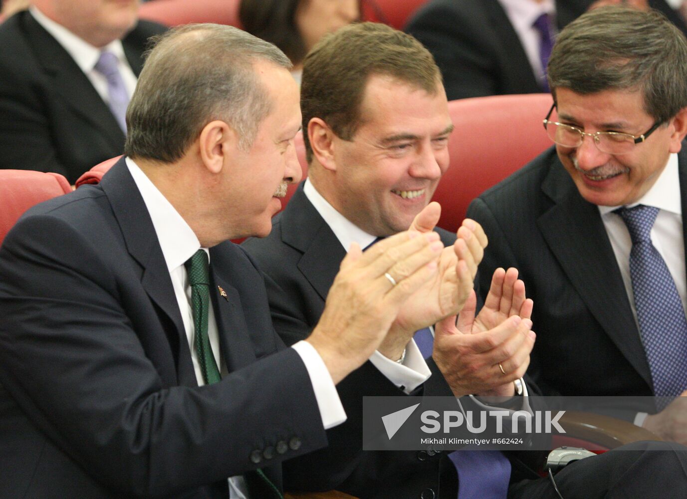 Dmitry Medvedev's official visit to Turkey: Day 2