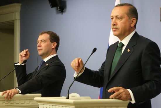 Dmitry Medvedev's official visit to Turkey: Day 2