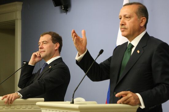 Dmitry Medvedev's official visit to Turkey: Day 2