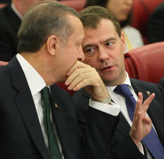 Dmitry Medvedev's official visit to Turkey: Day 2