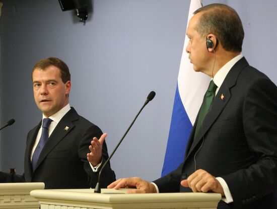 Dmitry Medvedev's official visit to Turkey: Day 2