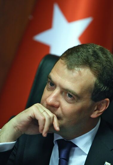 Dmitry Medvedev's official visit to Turkey: Day 2