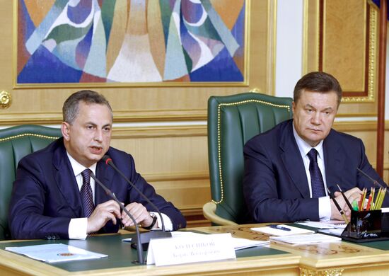 Viktor Yanukovych holds meeting of Euro 2012 committee