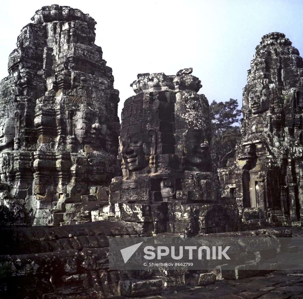 Towers of Bayon temple