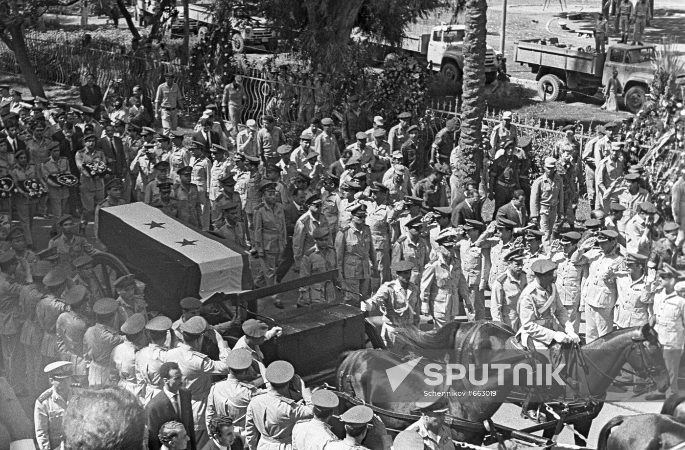 Funeral of Gamal Abdel Nasser